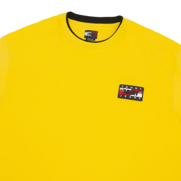 TJ x HIGH Double Collar Tee Yellow - Image 2