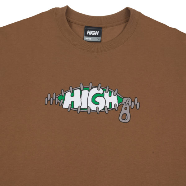 Tee Zipper Brown - Image 3