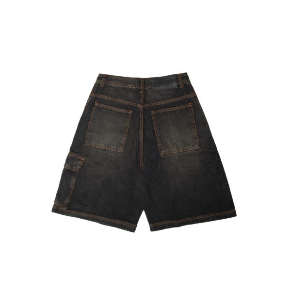 Faded Denim Shorts Swamp - Image 2