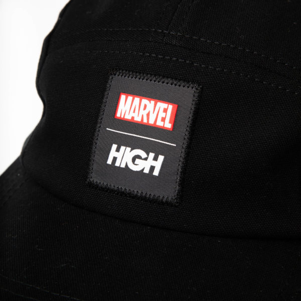 5 Panel High X Marvel Black - Image 3