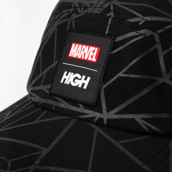 5 Panel Spider Man Black - Image 3