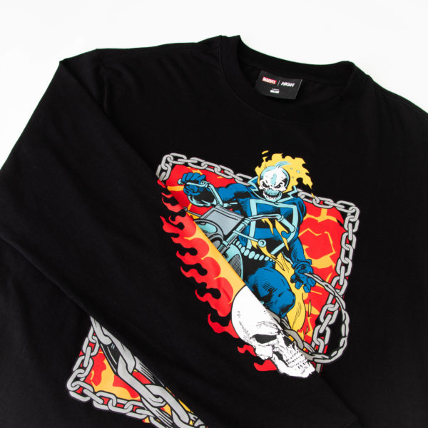 Longsleeve Ghost Rider Black - Image 5