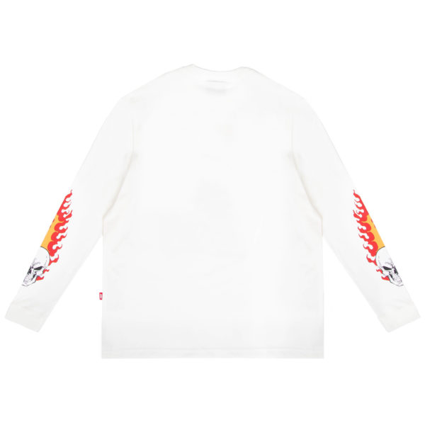 Longsleeve Ghost Rider White - Image 2