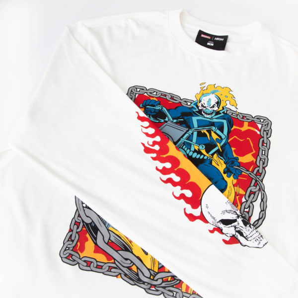 Longsleeve Ghost Rider White - Image 3