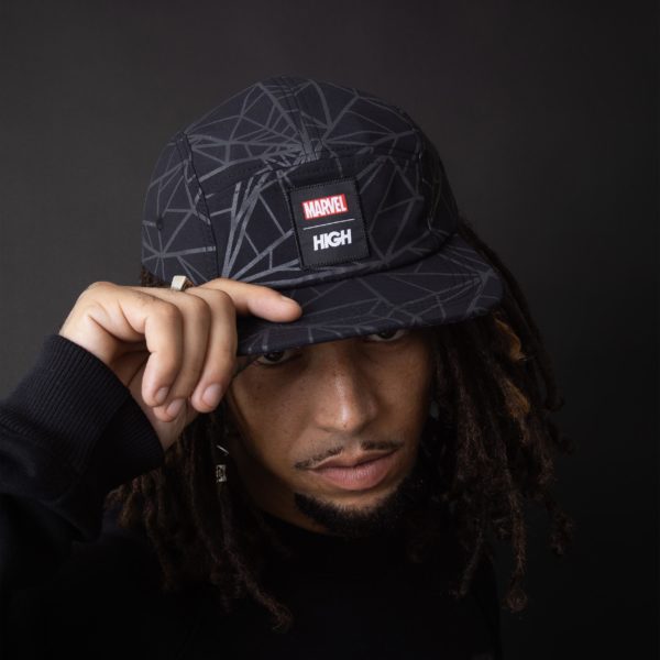 5 Panel Spider Man Black - Image 4