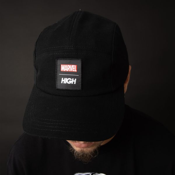 5 Panel High X Marvel Black - Image 4