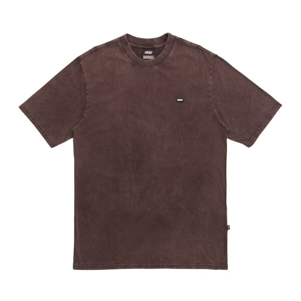 Acid Wash Work Tee Brown