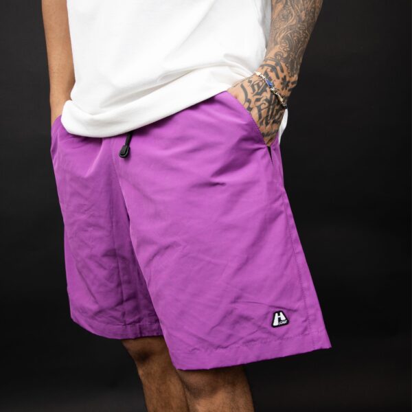 Shorts Logo Line Purple - Image 4