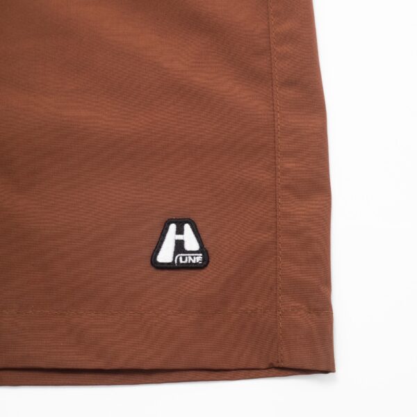 Shorts Logo Line Brown - Image 3