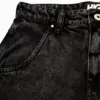 Jeans Pants Logo Line Washed Black - Imagem 3