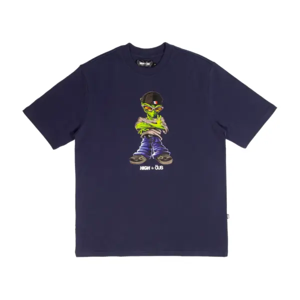 Alien High & ÖUS T-Shirt Navy