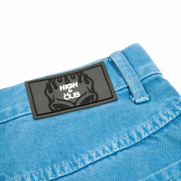 High & ÖUS Denin Baggy Stoned Blue - Image 8