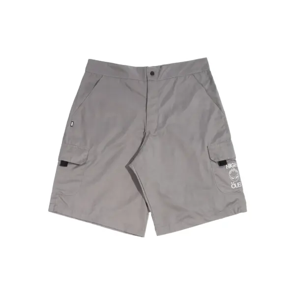 High & ÖUS Nylon Shorts Grey