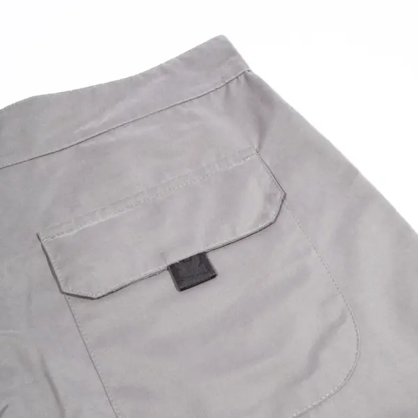 High & ÖUS Nylon Shorts Grey - Image 5