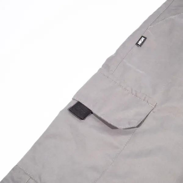 High & ÖUS Nylon Shorts Grey - Image 3