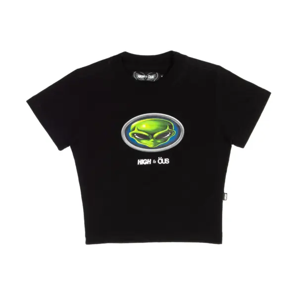 Logo High & ÖUS BabyTee Black