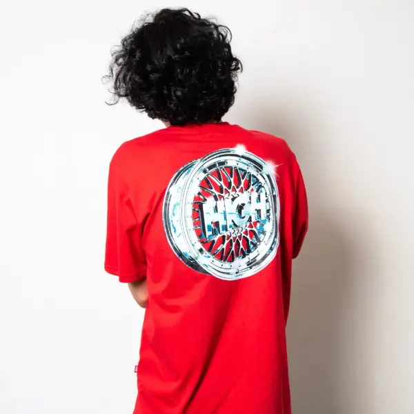 Tee Wheelt Red - Image 4