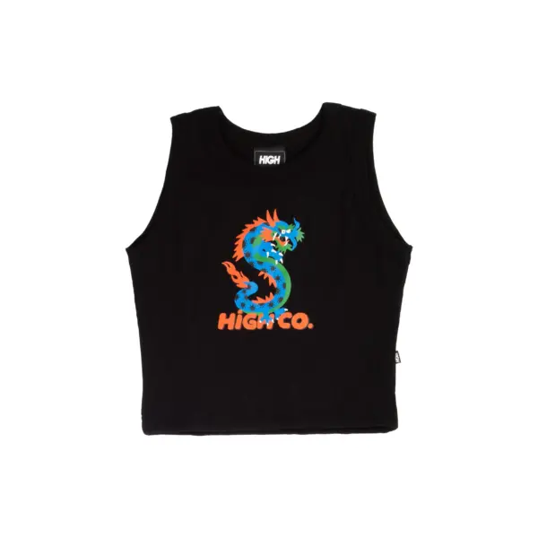 Tank Top Long Black