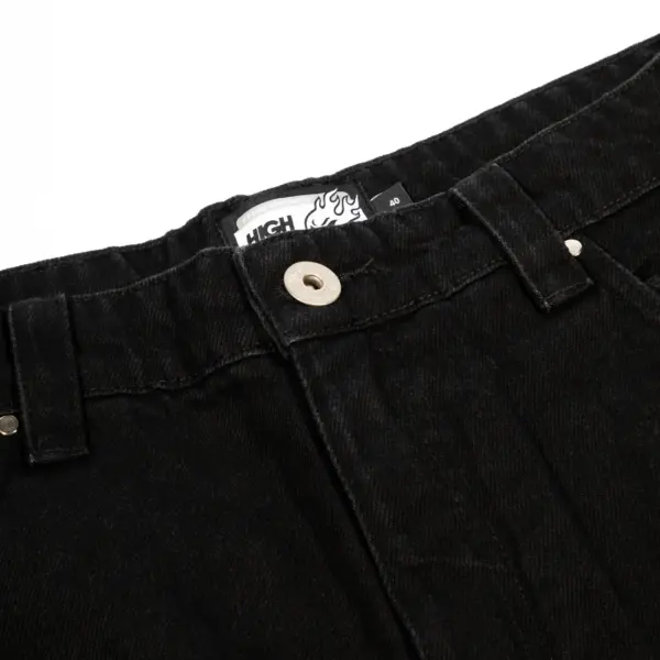 Denim Pants H-Line Black - Imagem 5