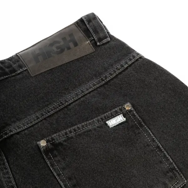 Denim Pants H-Line Washed Black - Imagem 5