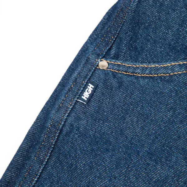 Denim Pants H-Line Raw Washed - Imagem 3