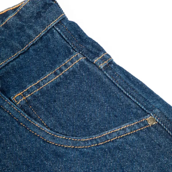 Denim Pants H-Line Raw Washed - Imagem 4