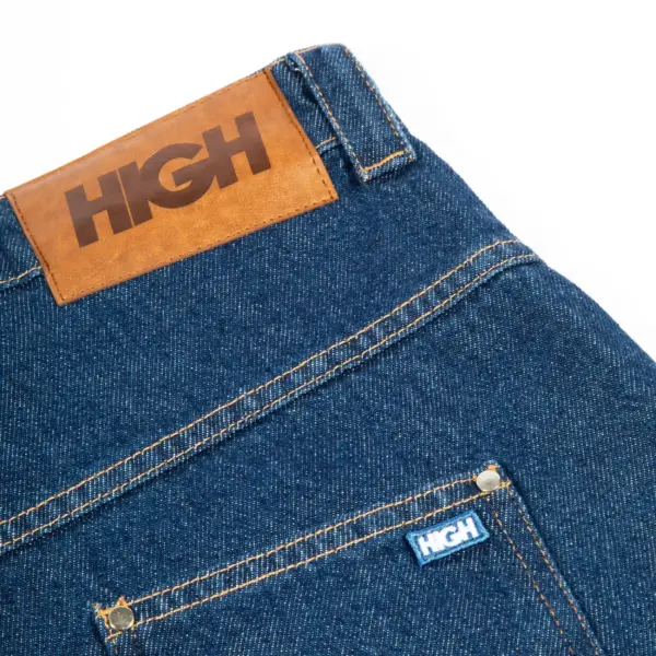 Denim Pants H-Line Raw Washed - Imagem 5