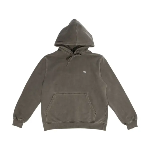 Hoodie Patch Washed Black