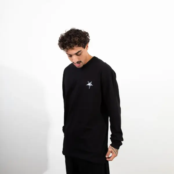 Longsleeve Stars Black - Imagem 5