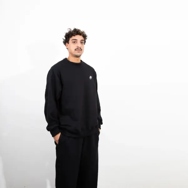 Crewnewck Freddy Black - Imagem 4