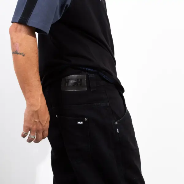 Denim Pants H-Line Black - Imagem 6