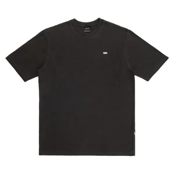 Tee Logo Line Stoned Black
