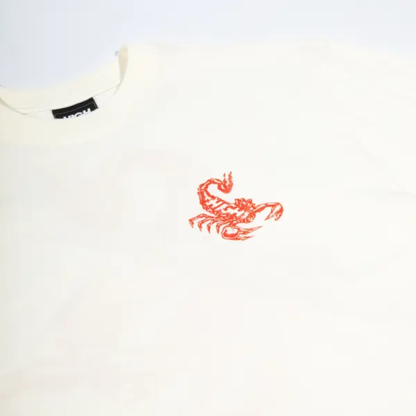 Tee Scorpion White/Red - Imagem 3