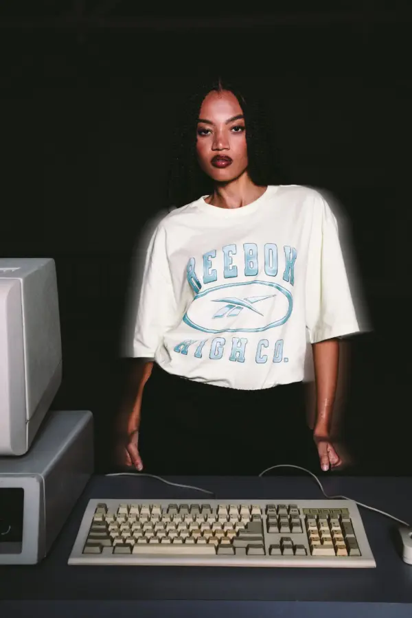 Tee White High X Reebok - Imagem 4