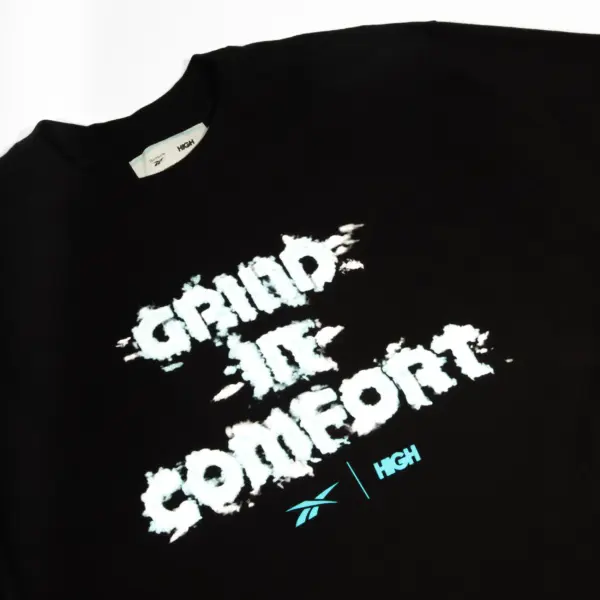 Tee Grind Black High X Reebok - Imagem 3