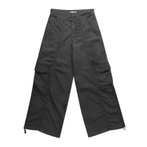 Cargo Girls Pants Black