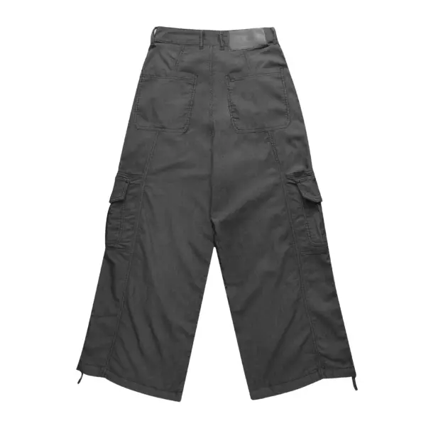 Cargo Girls Pants Black - Imagem 2