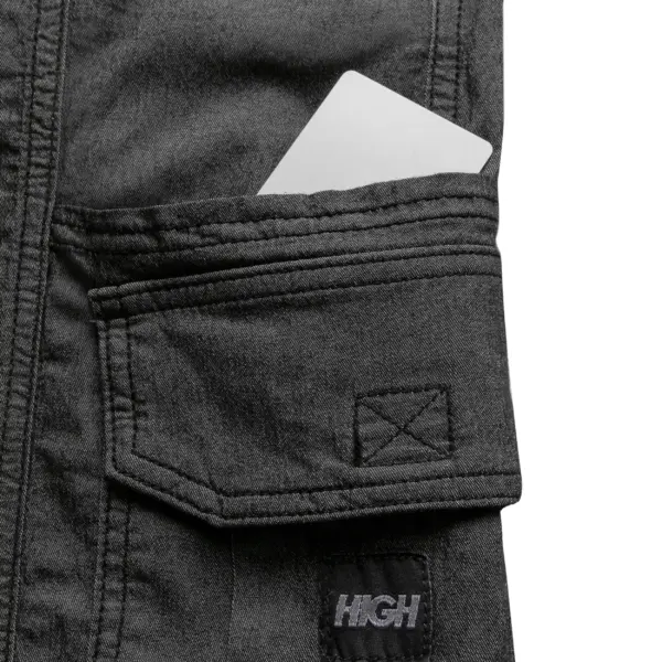 Cargo Girls Pants Black - Imagem 4
