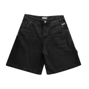 Denim Carpenter Shorts Black