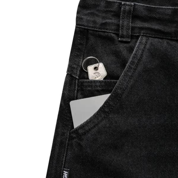 Denim Carpenter Shorts Black - Imagem 6