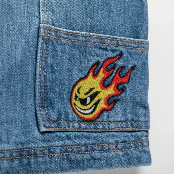 Denim Carpenter Shorts Blue - Imagem 7