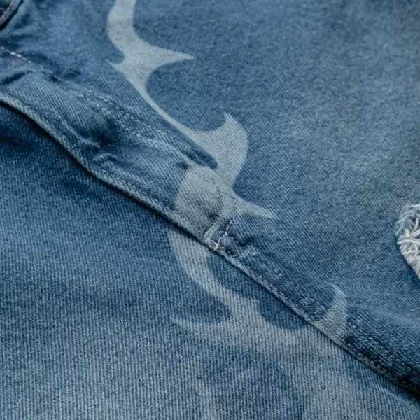 Jeans Shorts Universe Blue - Imagem 6
