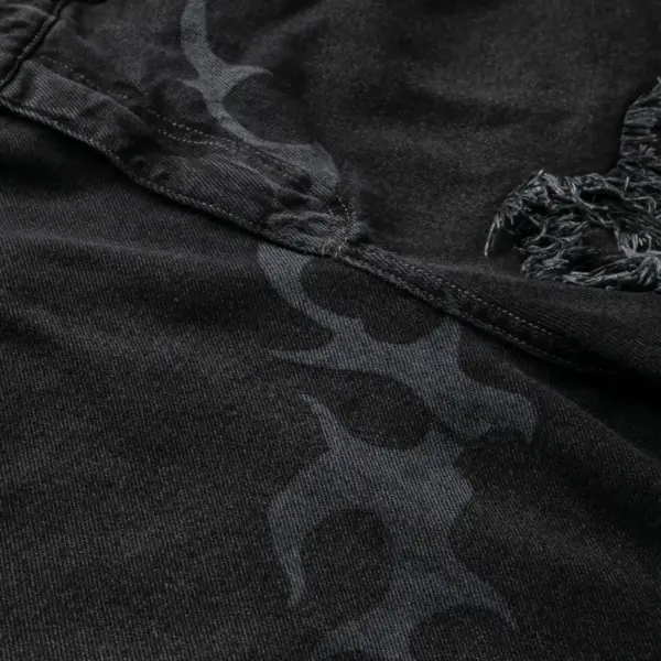 Jeans Shorts Universe Black - Imagem 4