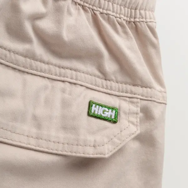 Strap Shorts Hustle Beige - Imagem 6