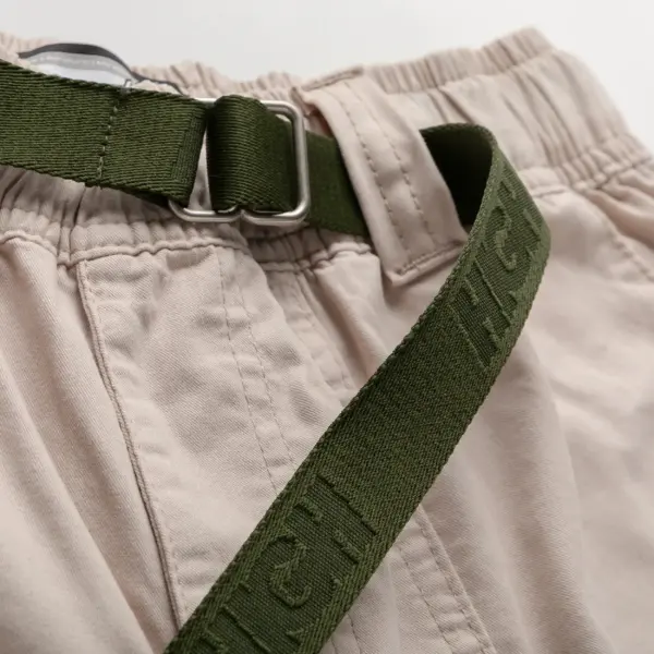 Strap Shorts Hustle Beige - Imagem 3