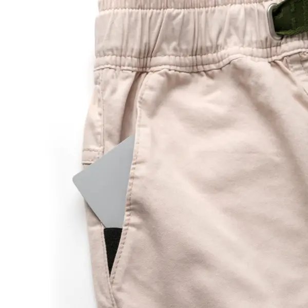 Strap Shorts Hustle Beige - Imagem 4