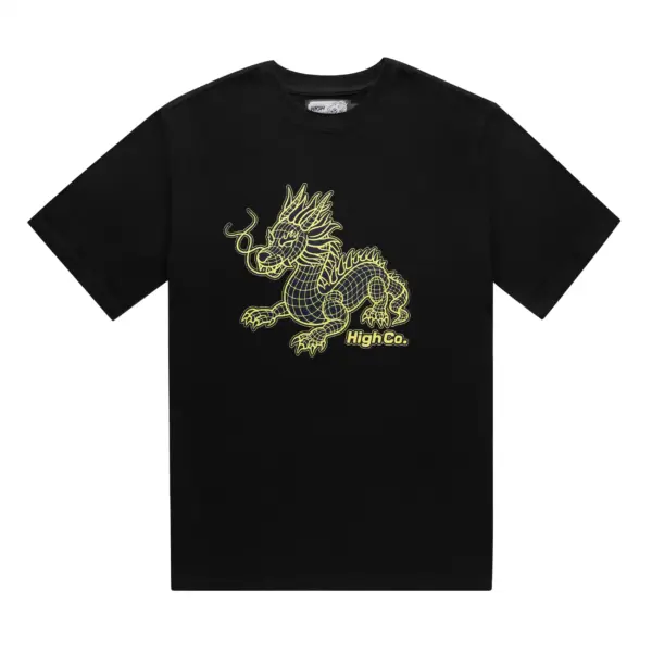 Tee Night Dragon Black