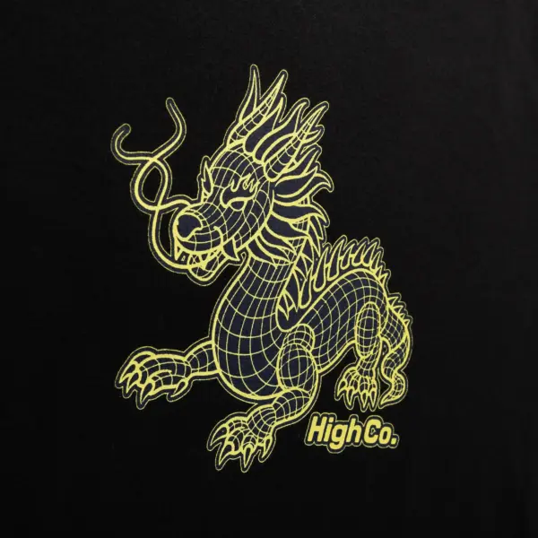 Tee Night Dragon Black - Imagem 4