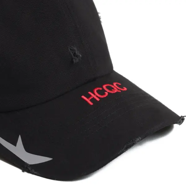HCQC Distressed Hat Black - Imagem 2