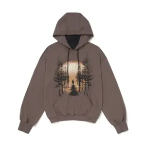 Mask Hoodie Overview Grey